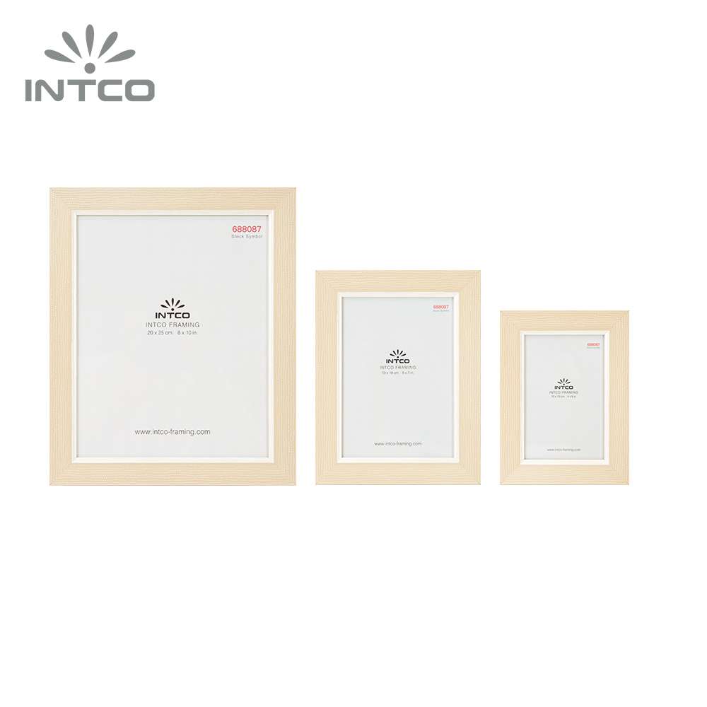 Intco picture frames are available in multiple sizes